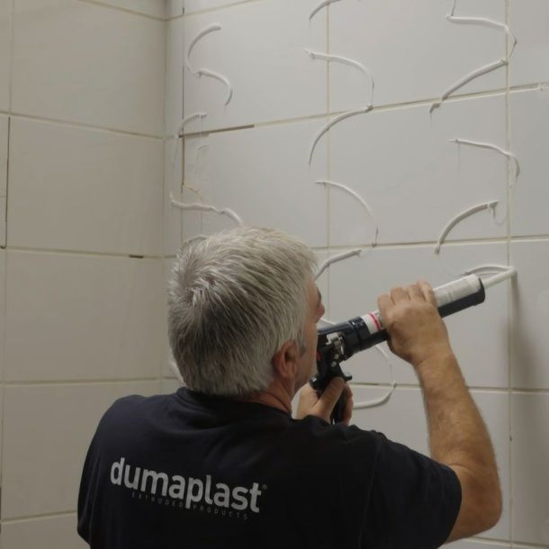 lijm-installatie